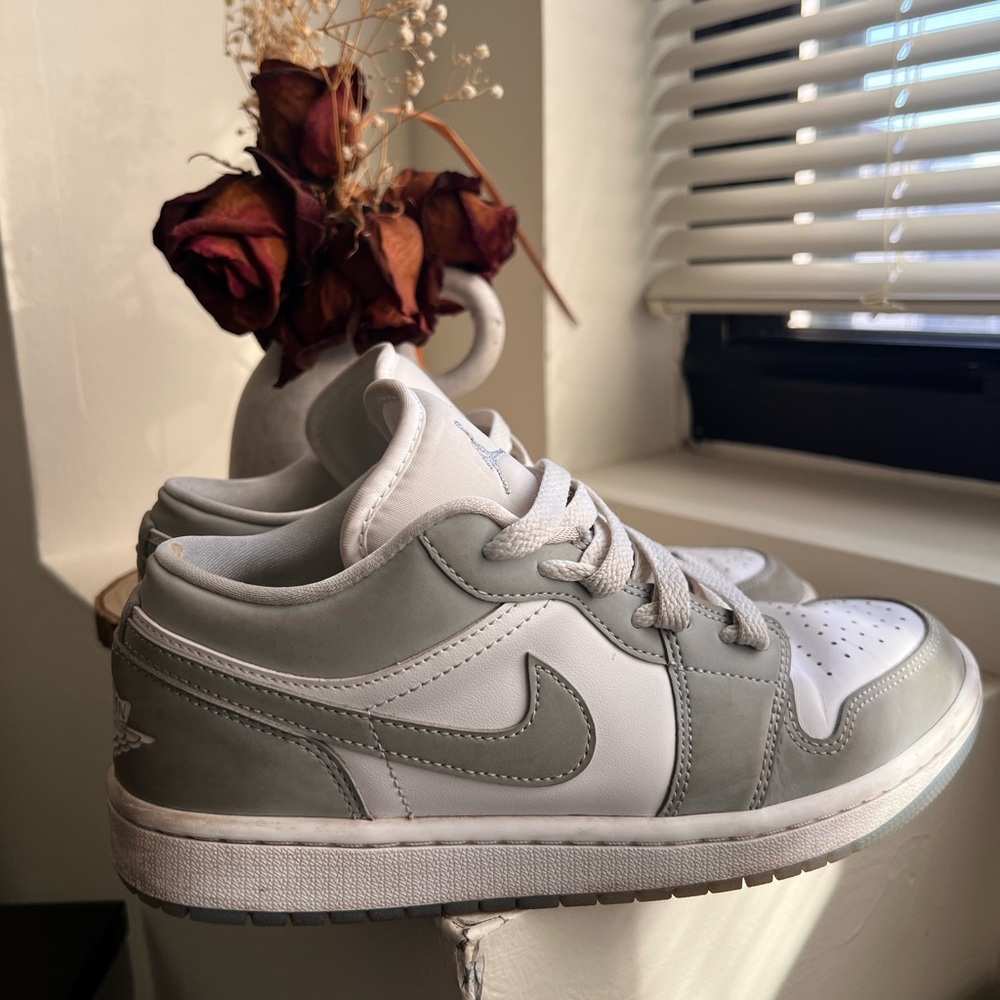 Nike air Jordan 1 low white fox grey